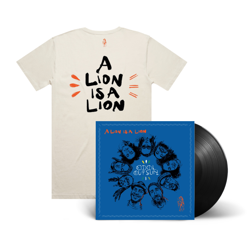 Cool Out Sun / A Lion is a Lion LP Black Vinyl & Lion is a Lion T-Shirt Bundle ***PRE-ORDER***