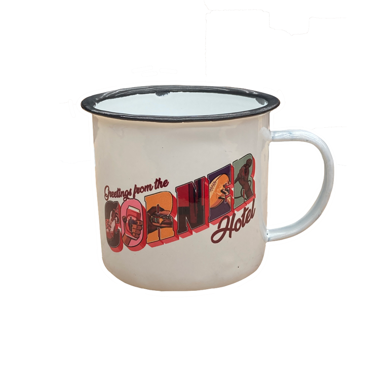 The Corner Hotel / Enamel Mug