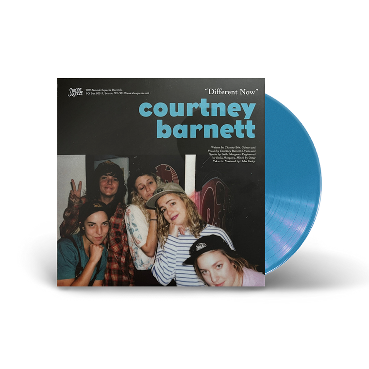 Courtney Barnett & Kurt Vile / This Time Of Night / Different Now 7" Aqua Vinyl