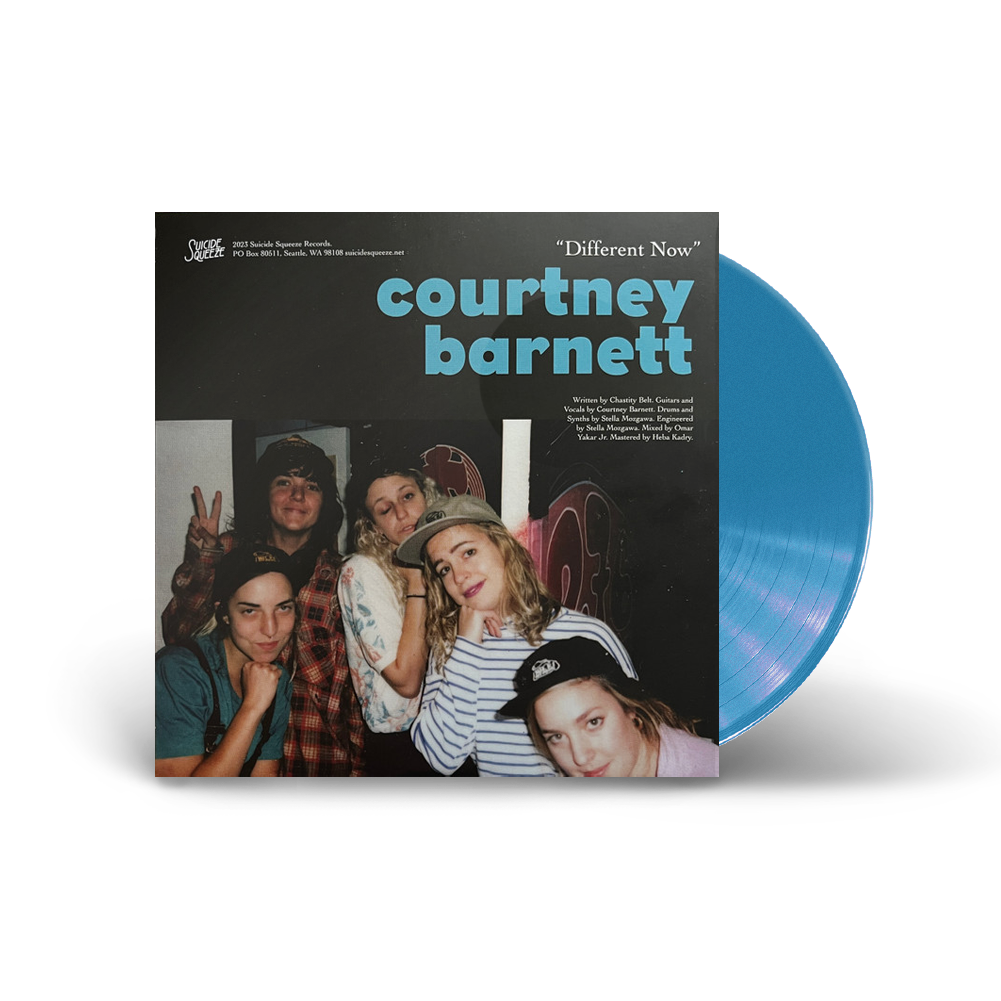 Courtney Barnett & Kurt Vile / This Time Of Night / Different Now 7" Aqua Vinyl