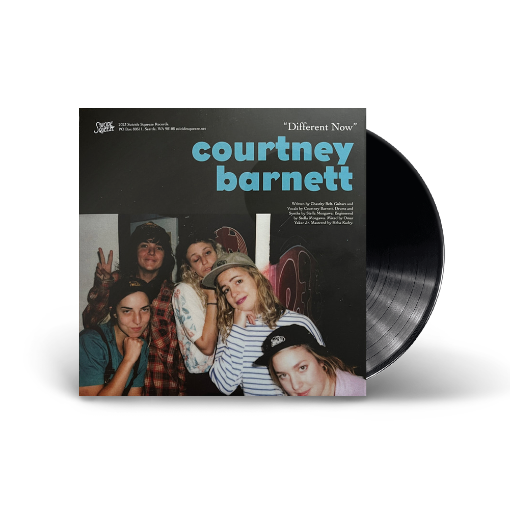 Courtney Barnett & Kurt Vile / This Time Of Night / Different Now 7" Black Vinyl