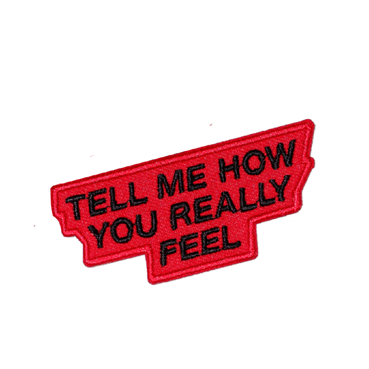 Courtney Barnett / 'Tell Me How You Really Feel' Red Patch