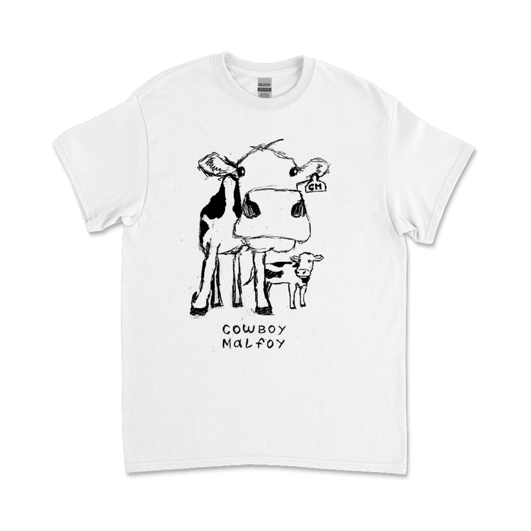 Cowboy Malfoy / White Cow T-Shirt