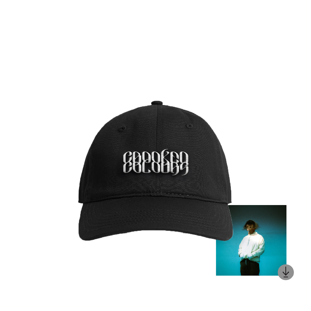Crooked Colours / Black Logo Cap + Digital Download ***PREORDER***