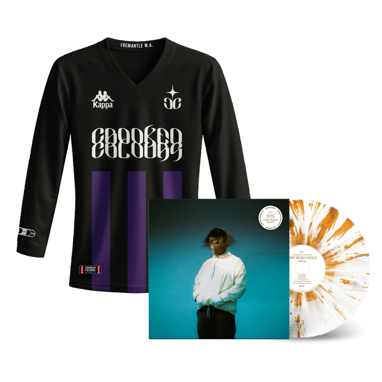 Crooked Colours / Dirt Road Gold LP White/Gold Splash Vinyl + Guernsey