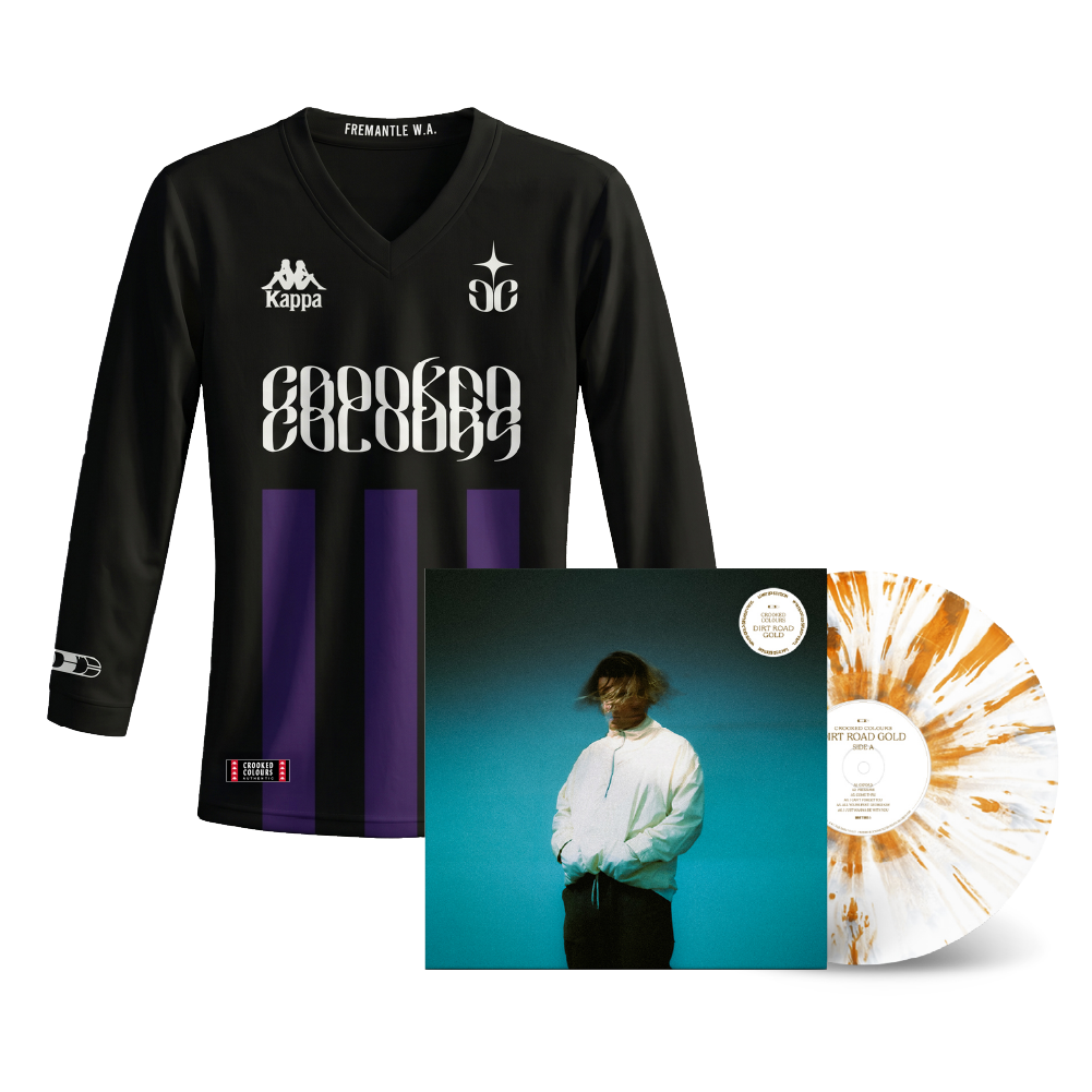 Crooked Colours / Dirt Road Gold LP White/Gold Splash Vinyl + Guernsey ***PREORDER***