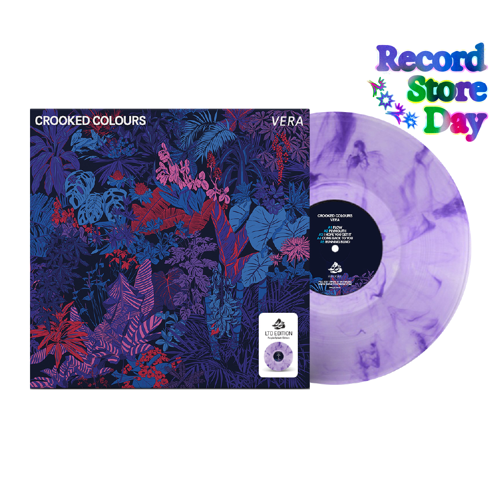 Crooked Colours / Vera LP Purple Splash RSD Edition Vinyl