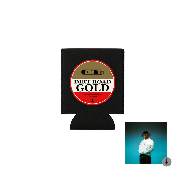 Crooked Colours / Dirt Road Gold Stubby Holder + Digital Download ***PREORDER***