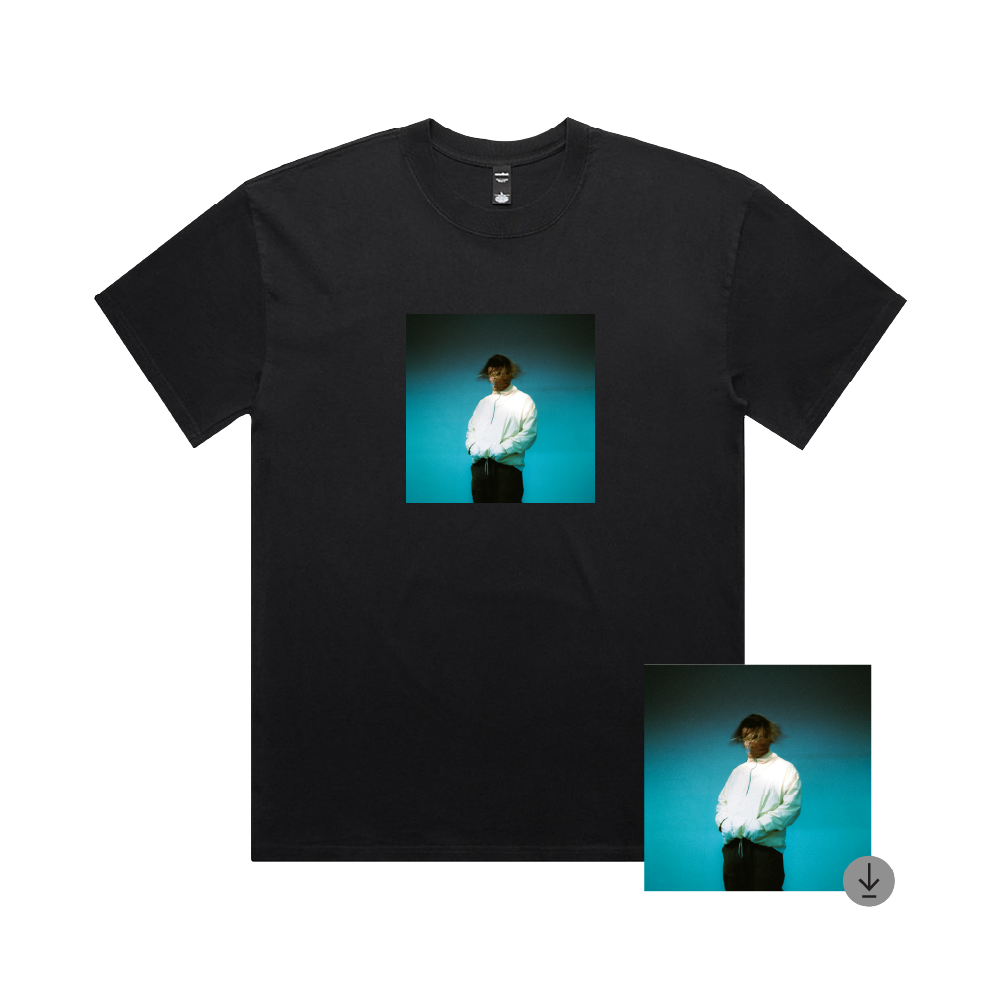 Crooked Colours / Dirt Road Gold T-Shirt Black + Digital Download ***PREORDER***