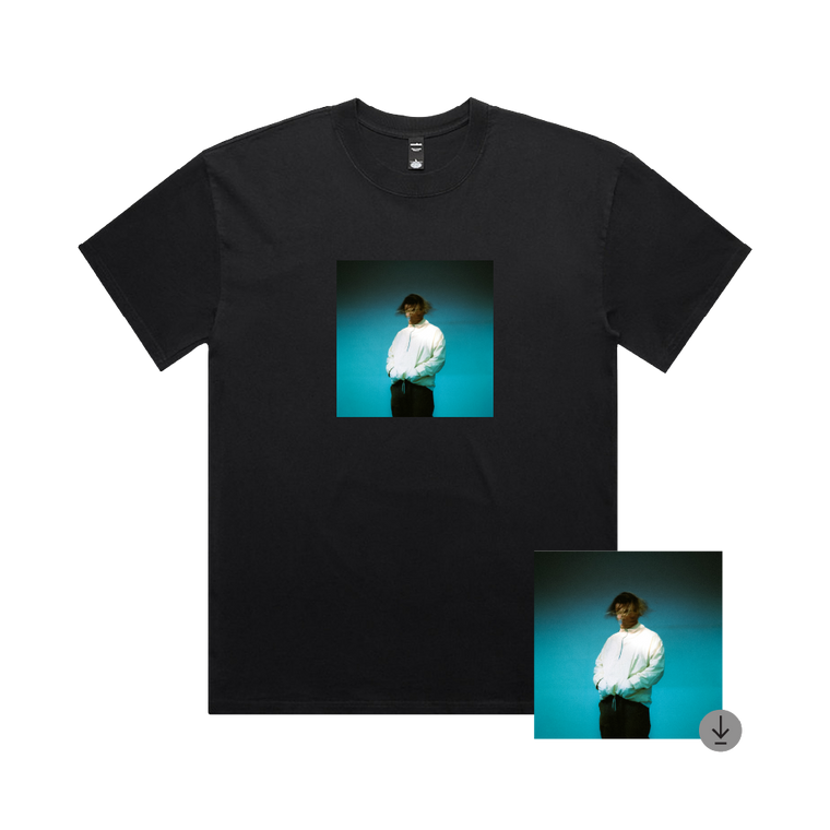 Crooked Colours / Dirt Road Gold T-Shirt Black + Digital Download ***PREORDER***