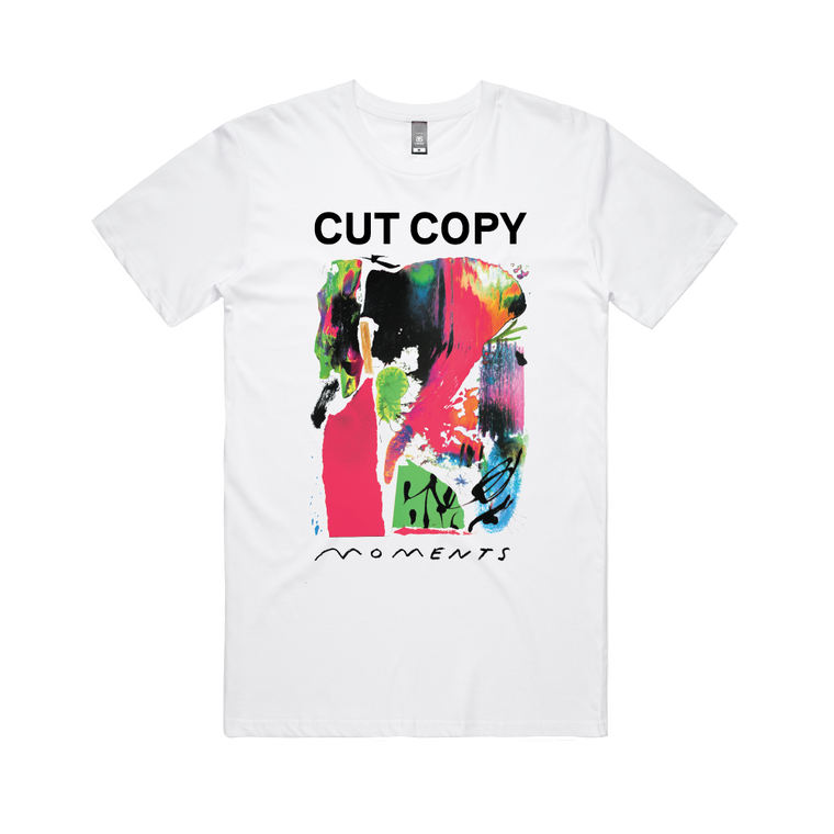 Cut Copy / Moments Tee White