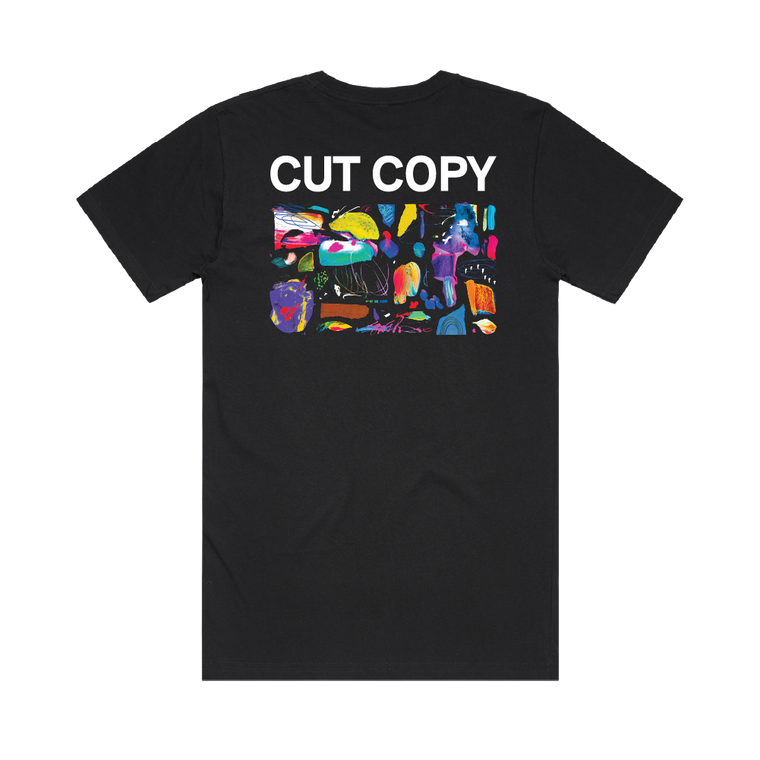 Cut Copy / Moments Tour Tee Black