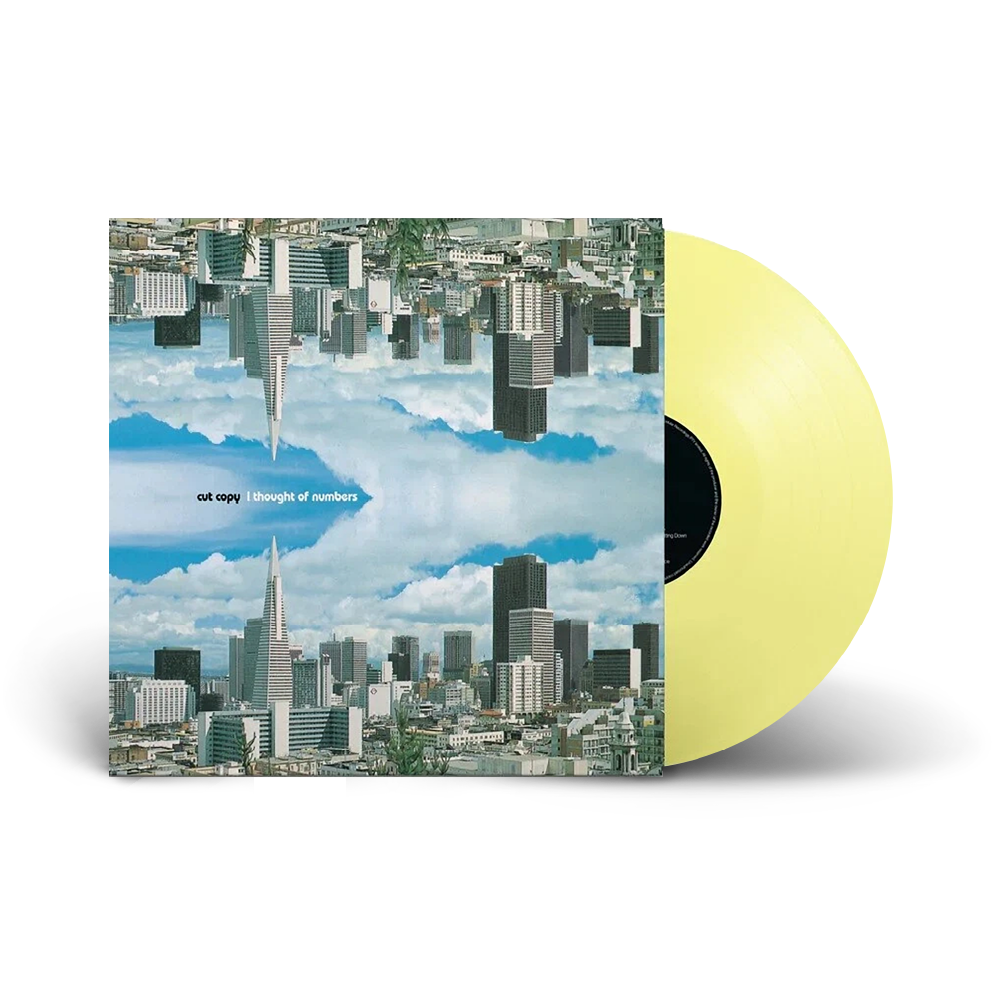 Cut Copy / I Thought Of Numbers LP Yellow Vinyl
