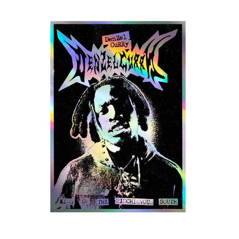 Denzel Curry / Limited Edition Australian Exclusive Lenticular Poster ***PRE-ORDER***