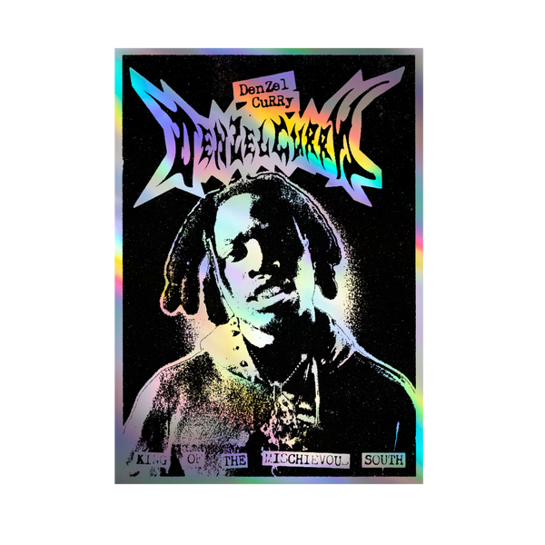 Denzel Curry / Limited Edition Australian Exclusive Lenticular Poster ...