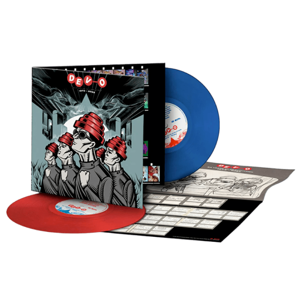 Devo / 50 Years Of De-Evolution (1973-2023) 2xLP Blue & Red Vinyl