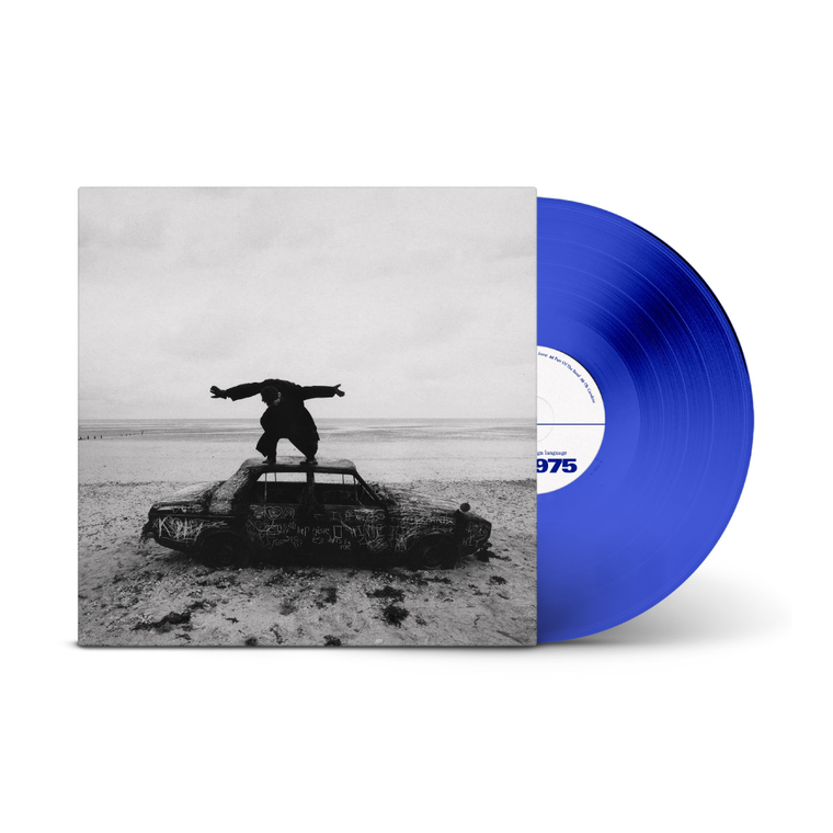 The 1975 / Being Funny in a Foreign Language LP Transparent Blue Vinyl