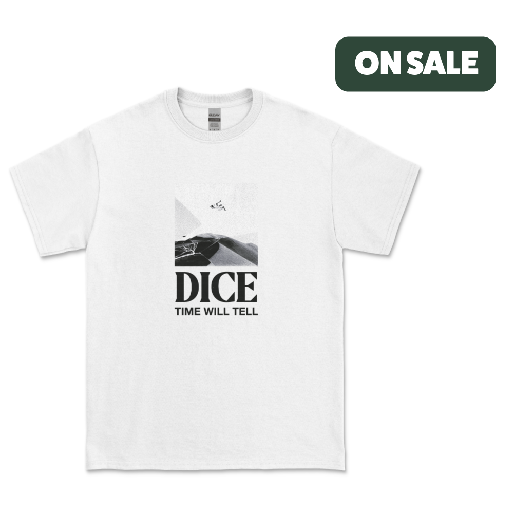 DICE / Cover White T-Shirt