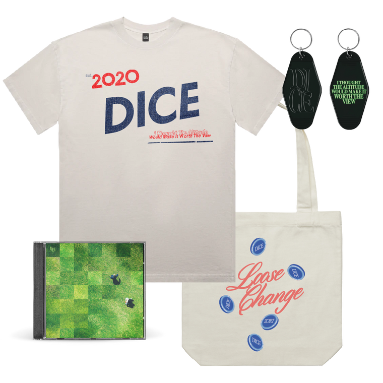 DICE / I Thought The Altitude Would Make It Worth The View CD Everything Bundle