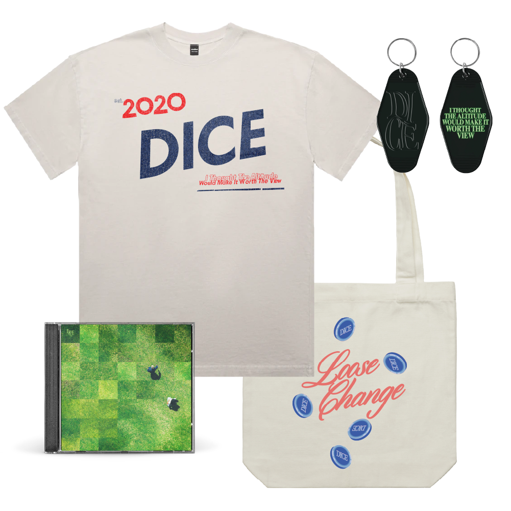 DICE / I Thought The Altitude Would Make It Worth The View CD Everything Bundle ***PRE-ORDER***