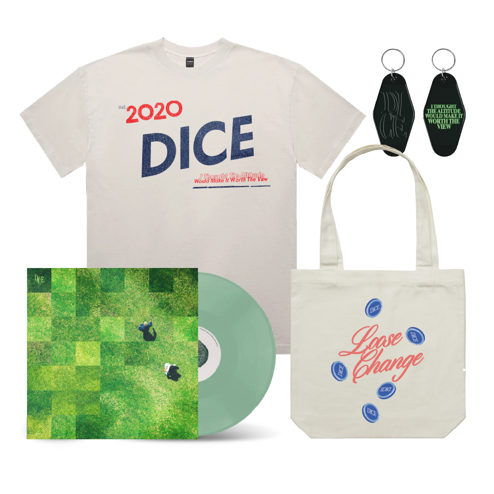 DICE / I Thought The Altitude Would Make It Worth The View LP Everything Bundle ***PRE-ORDER***
