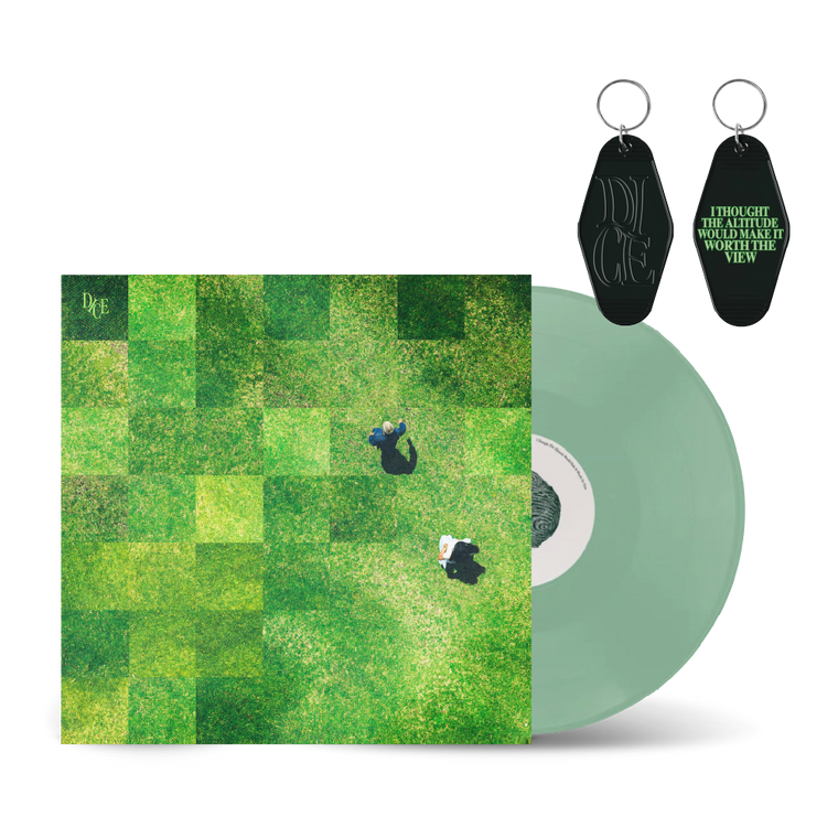 DICE / I Thought The Altitude Would Make It Worth The View LP Eucalyptus Green Vinyl & Keyring