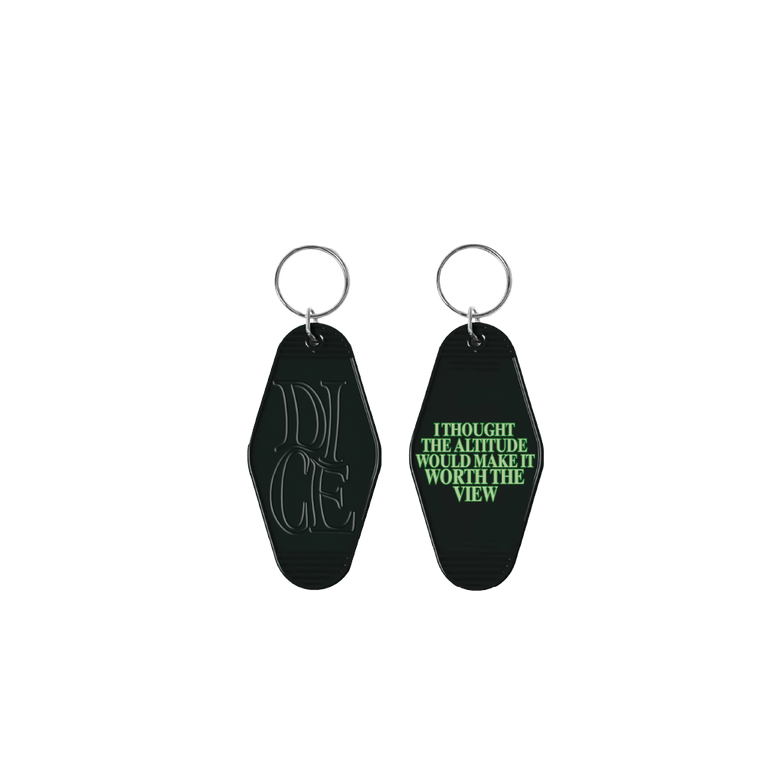 DICE / Black Hotel Keyring