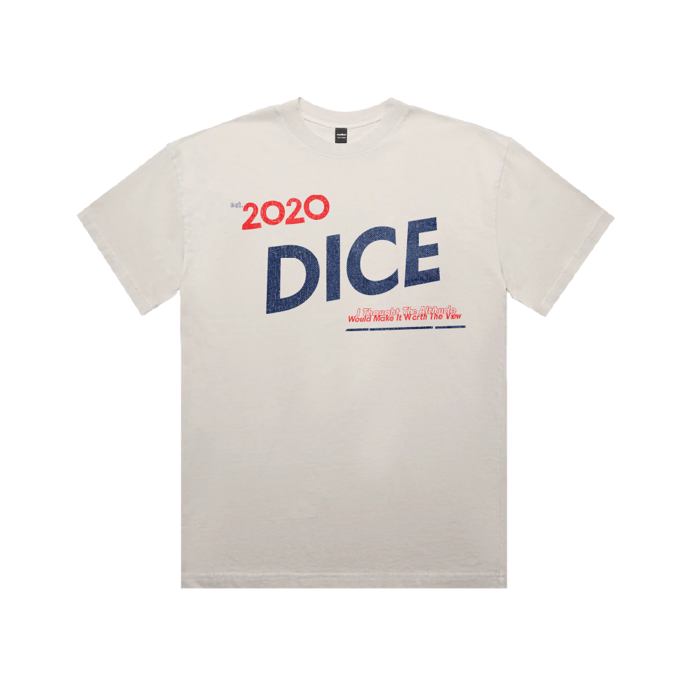 DICE / 2020 Faded Bone Tee