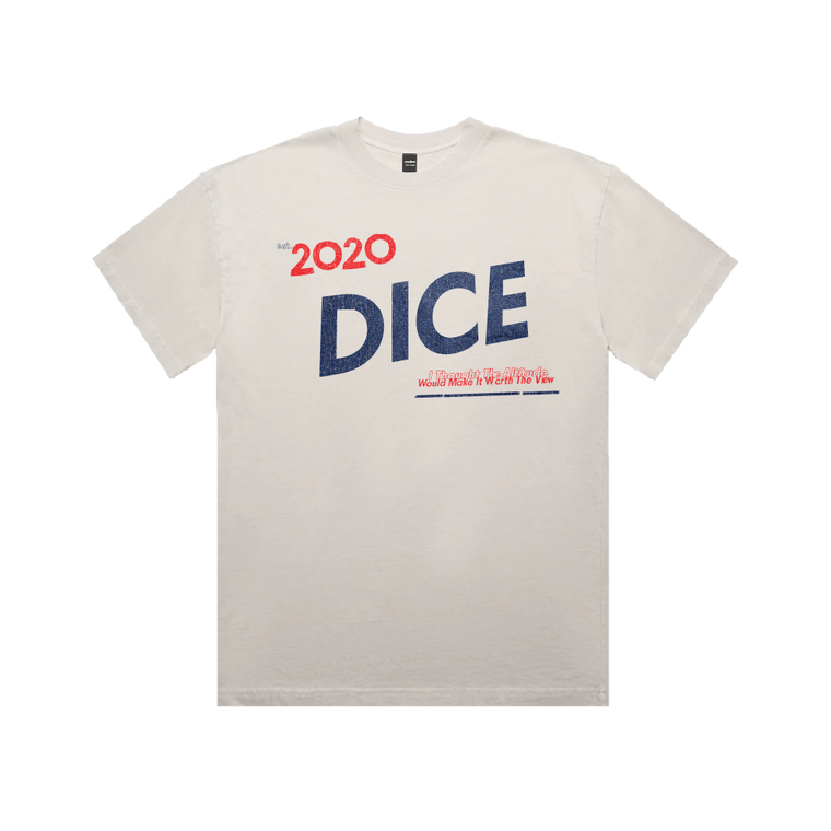 DICE / 2020 Faded Bone Tee