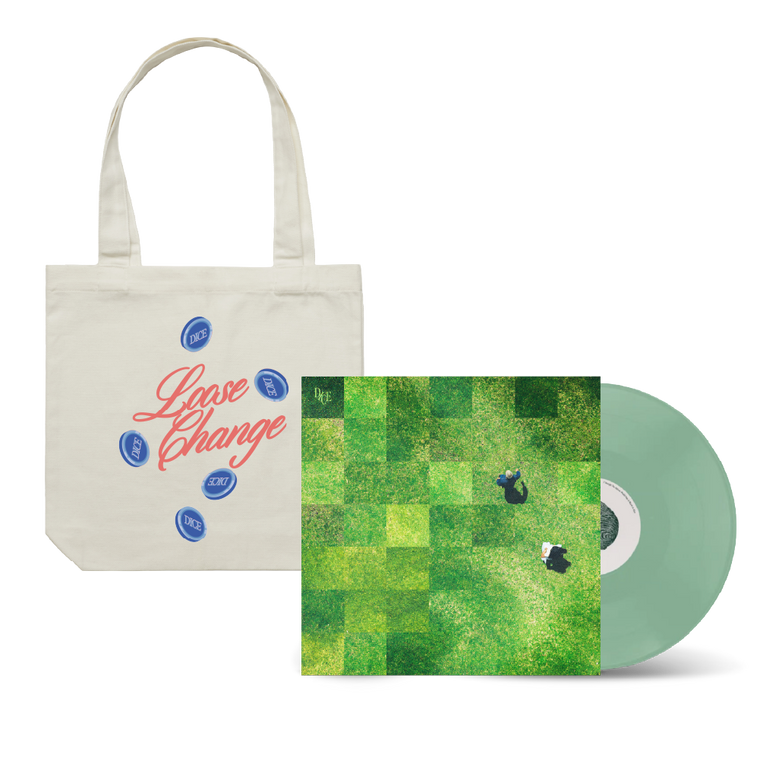 DICE / I Thought The Altitude Would Make It Worth The View LP Eucalyptus Green Vinyl & Cream Tote