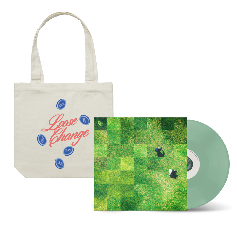 DICE / I Thought The Altitude Would Make It Worth The View LP Eucalyptus Green Vinyl & Cream Tote ***PRE-ORDER***