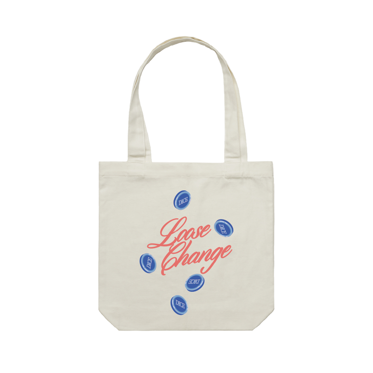 DICE / Loose Change Cream Tote