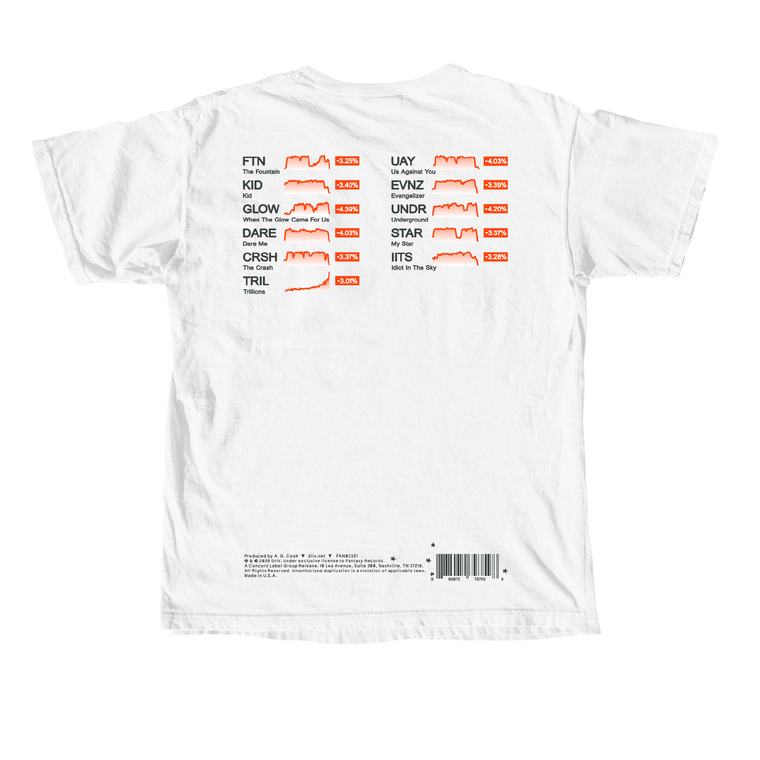DIIV / ZIRP! White Tee ***PRE-ORDER***