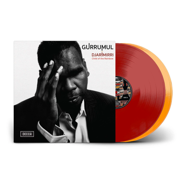 Gurrumul Yunupingu / Djarimirri (Child Of The Rainbow) LP Red & Orange Vinyl