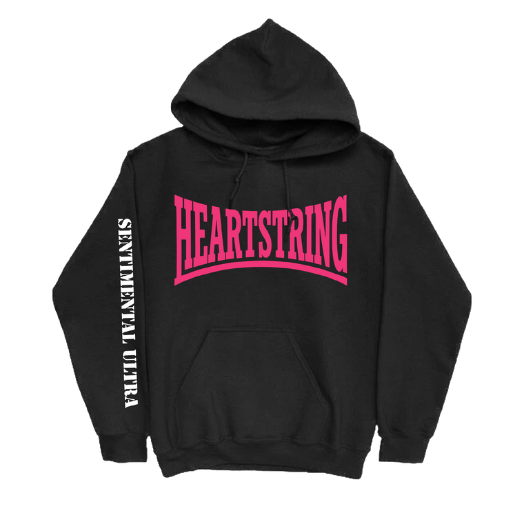 DJ HEARTSTRING / Logo Black Hoodie ***PRE-ORDER***