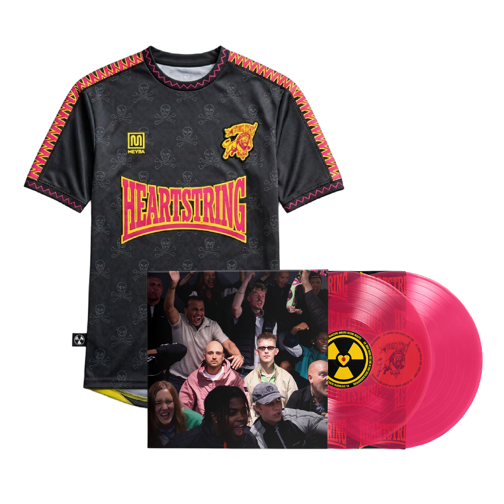 DJ HEARTSTRING / Sentimental Ultra 2LP Pink Transparent Fluorescent Vinyl & Football Jersey ***PRE-ORDER***