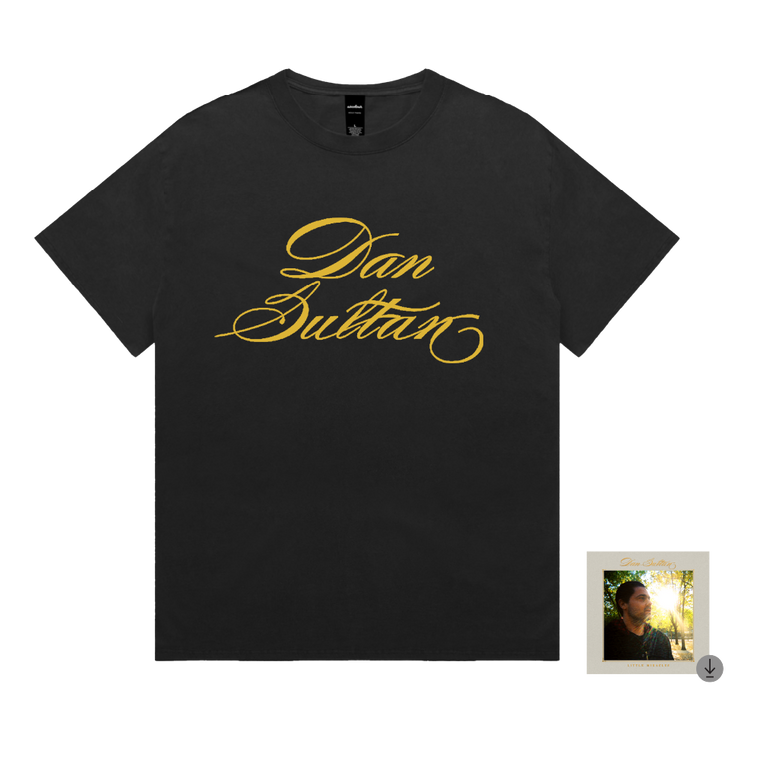 Dan Sultan / Little Miracles Black T-Shirt & Digital Download ***PRE-ORDER***