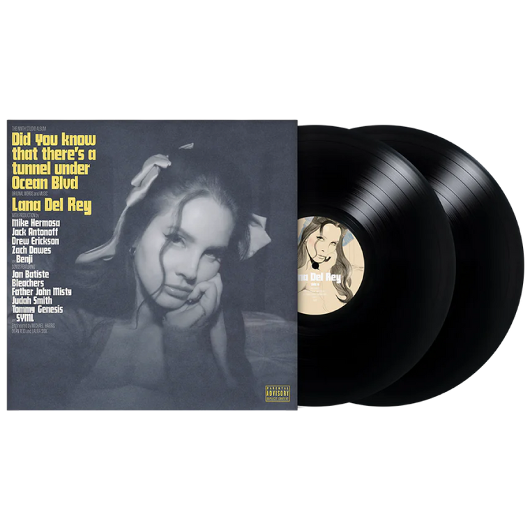 Lana Del Rey / Did You Know That There's A Tunnel Under Ocean Blvd 2xLP Black Vinyl