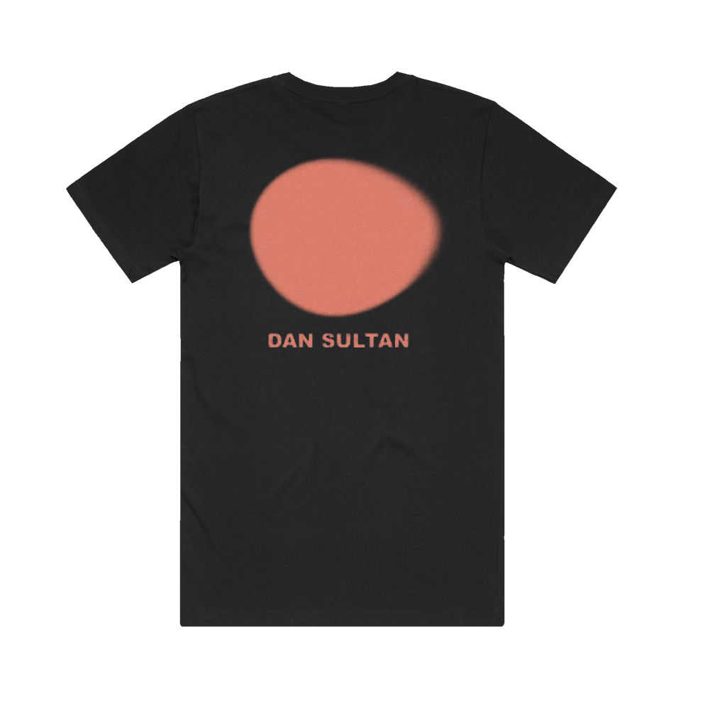 Dan Sultan / Blurred Circle Black T-Shirt