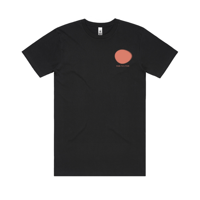 Dan Sultan / Blurred Circle Black T-Shirt