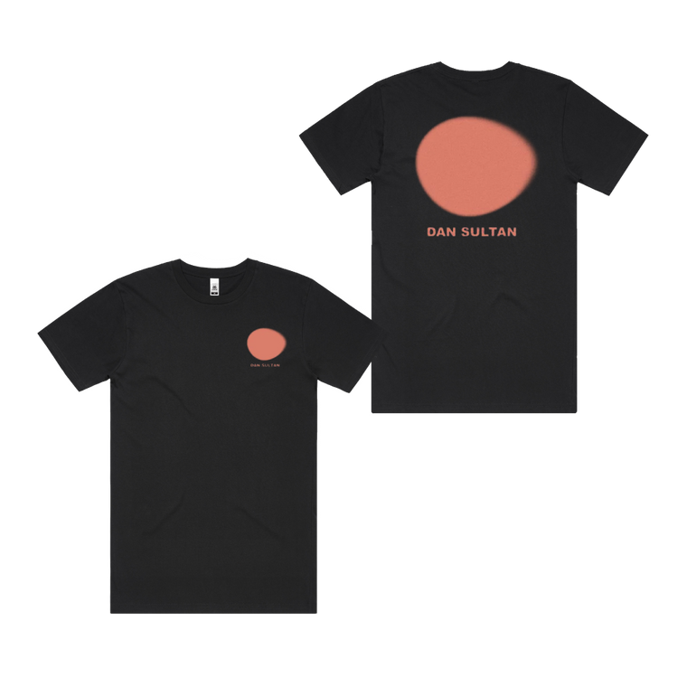 Dan Sultan / Blurred Circle Black T-Shirt