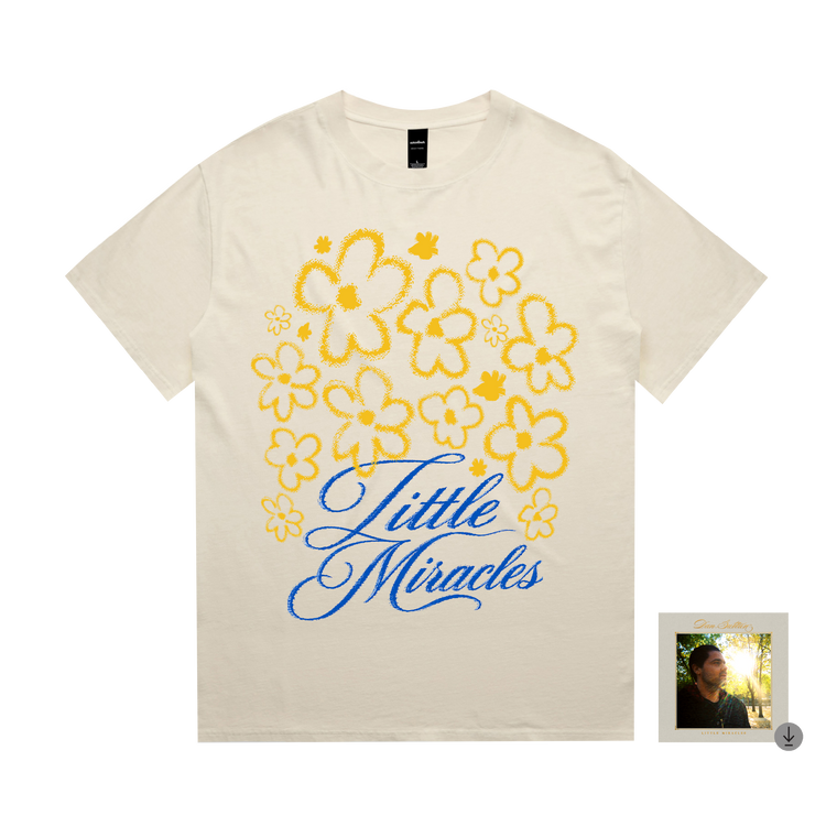 Dan Sultan / Little Miracles Natural T-Shirt & Digital Download ***PRE-ORDER***