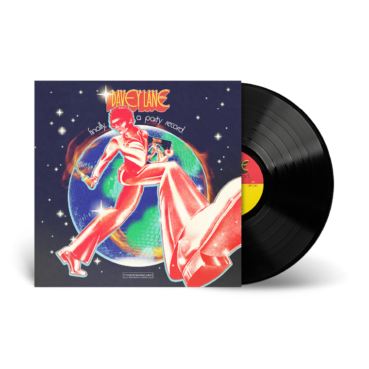 Davey Lane / Finally, A Party Record  12” Black Vinyl