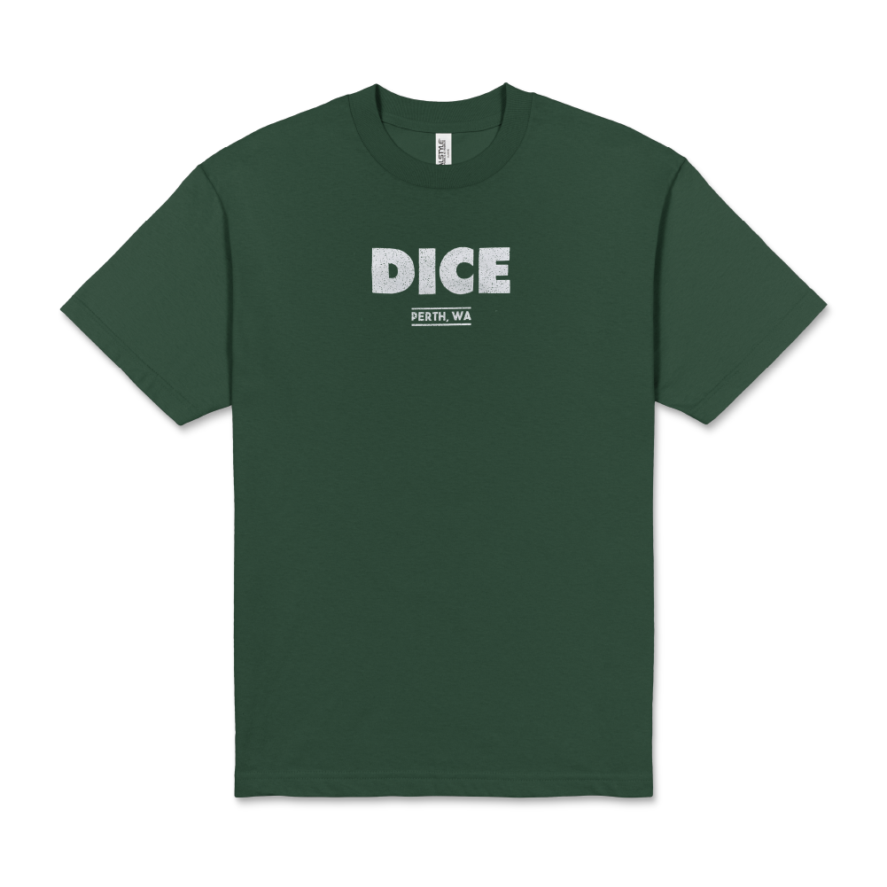 DICE / 'Perth' T-Shirt in Green