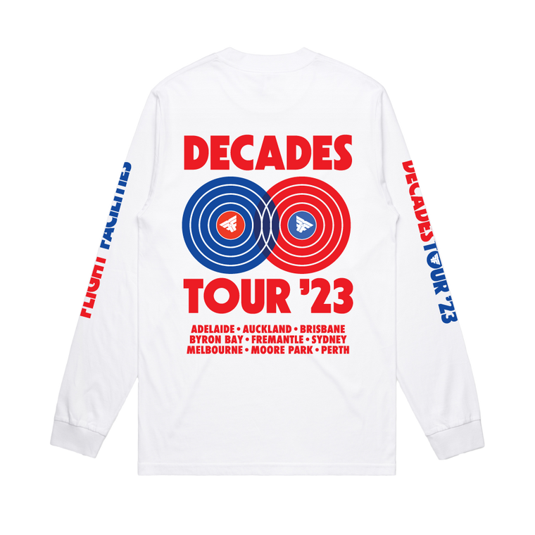Decades Tour / White Longsleeve