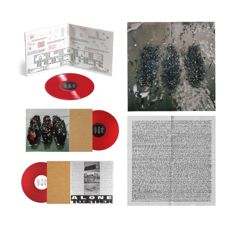 Show Me The Body / Alone Together LP Limited Edition Signed Blood Red Vinyl