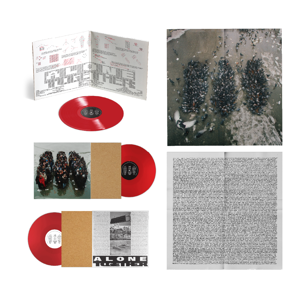 Show Me The Body / Alone Together LP Limited Edition Signed Blood Red Vinyl ***PRE-ORDER***