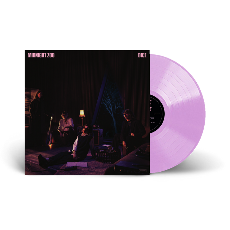 DICE / Midnight Zoo LP Clear Pink Vinyl & Scarf Bundle