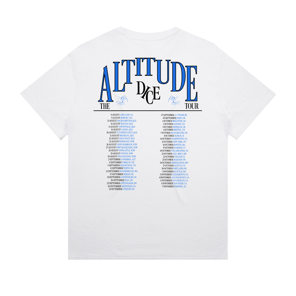 DICE / Altitude Tour White T-Shirt