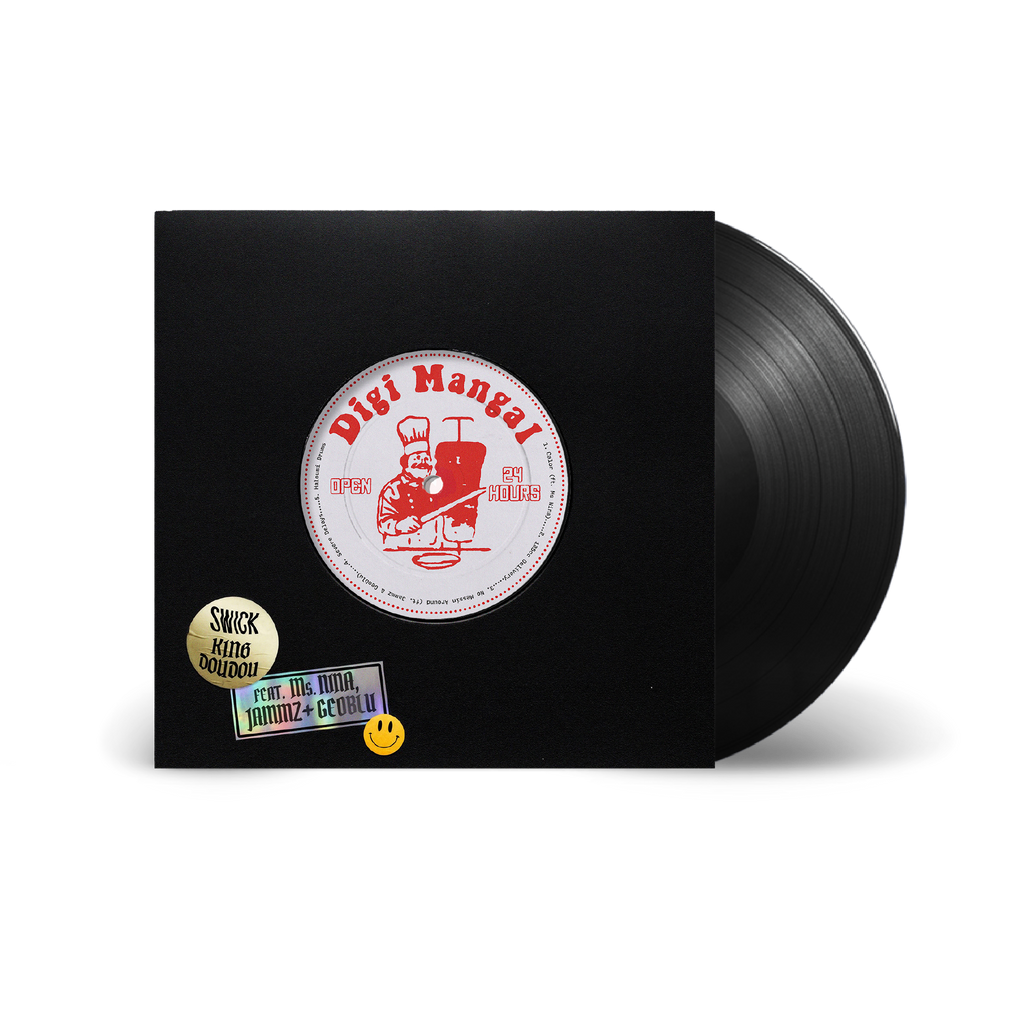 Swick & King Doudou 'Digi Mangal / Internet Dreams' 12" Black Vinyl